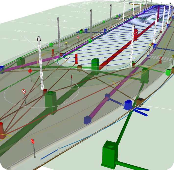 Projeto de Drenagem - Concretize. Visualização técnica de projetos em BIM