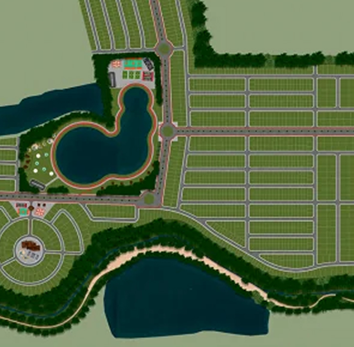 Projeto Urbanístico - Concretize. Visualização técnica de projetos em BIM